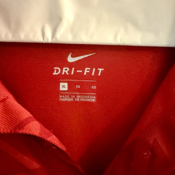 Univ of Alabama crimson houndstooth Nike team Issue Polo - Picture 4 of 5